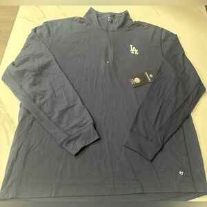 Los Angeles Dodgers ‘47 Men’s 1/4 Zip Long Sleeve (XL) Retails For $120